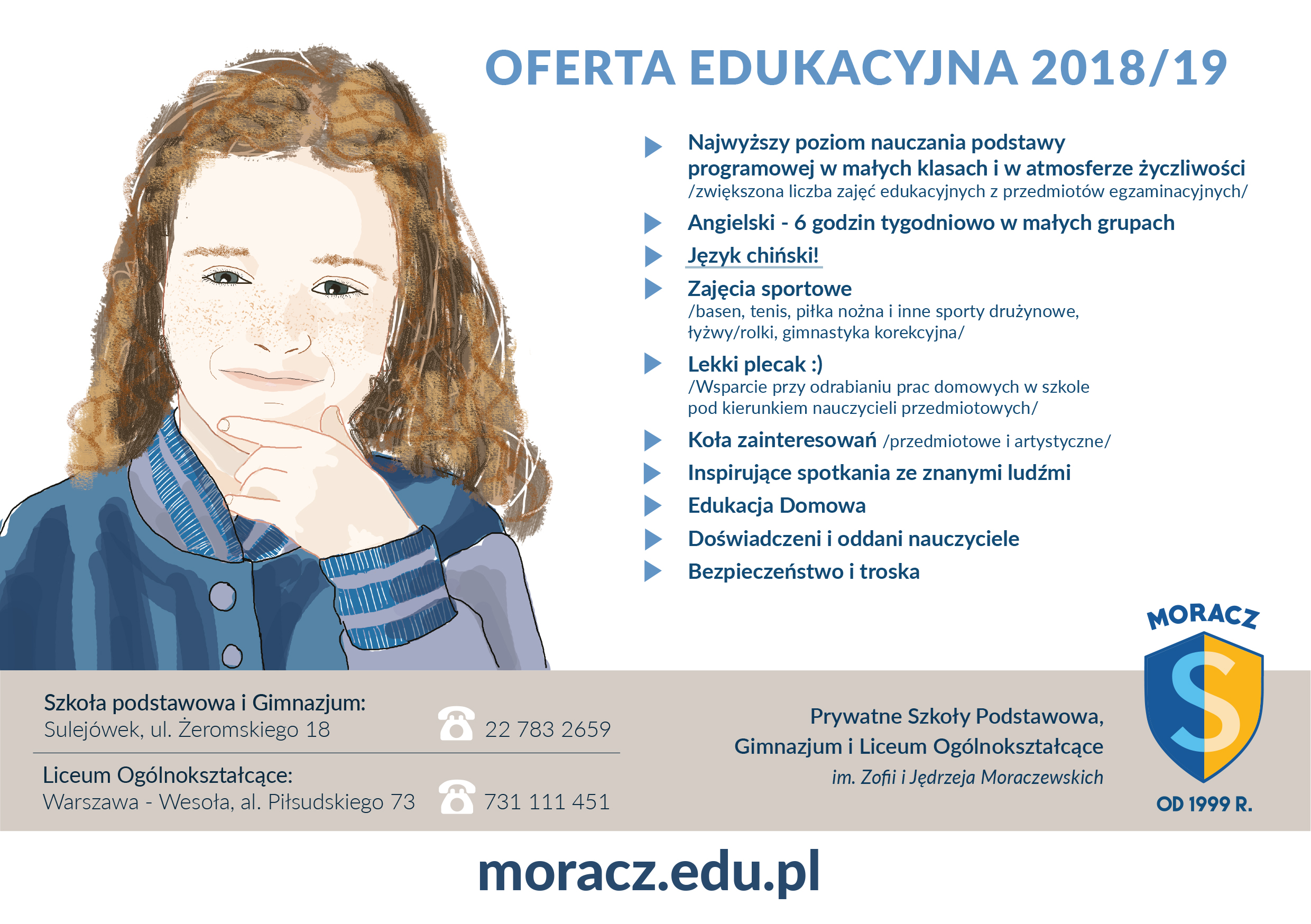 oferta edukacyjna szkoła moraczewskich